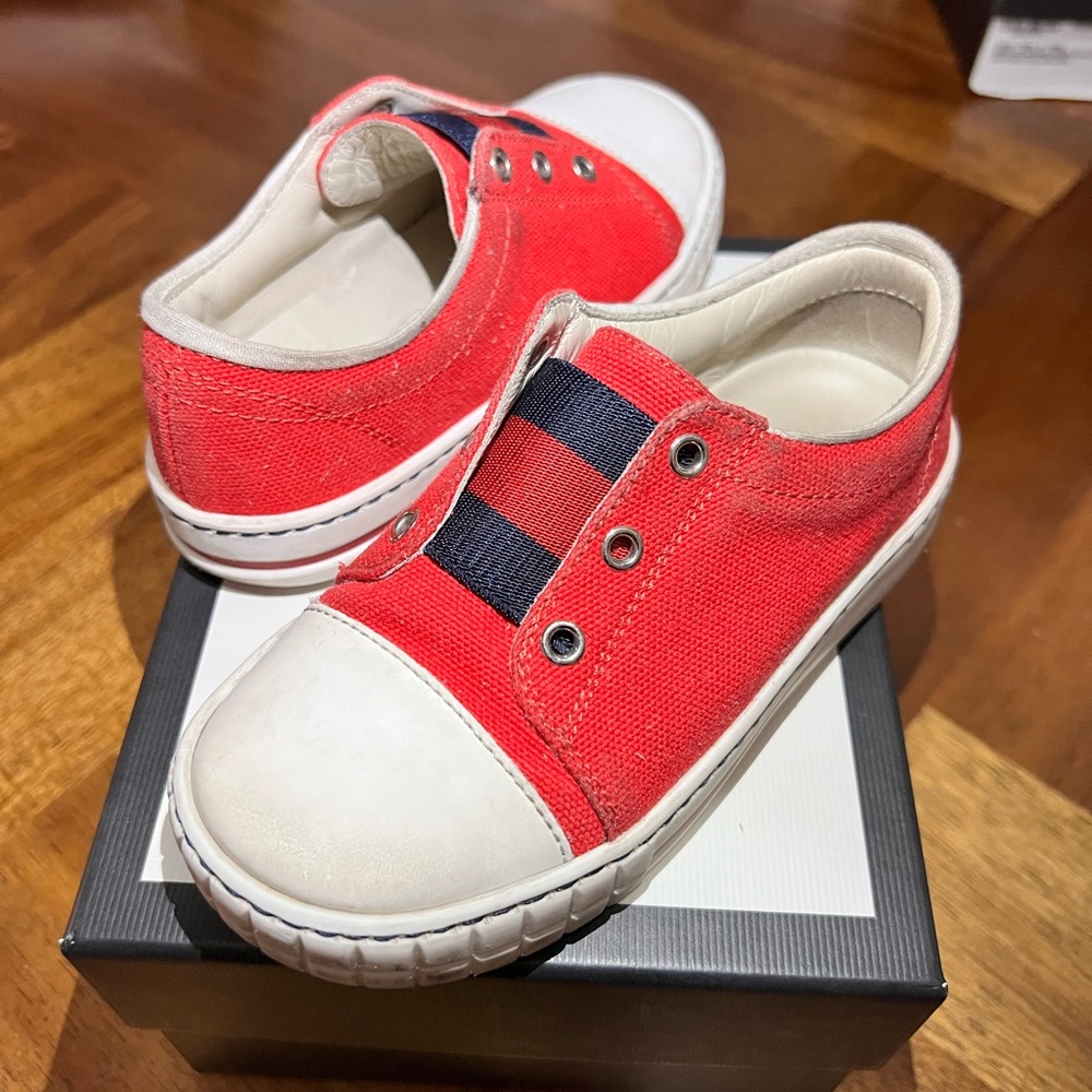 Gucci Red Sneakers